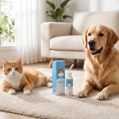 🐶🐱 Dog & Cat Ear Cleaner | Soothes Itchy Ears, Cleans Ear Wax & Discomfort 👂