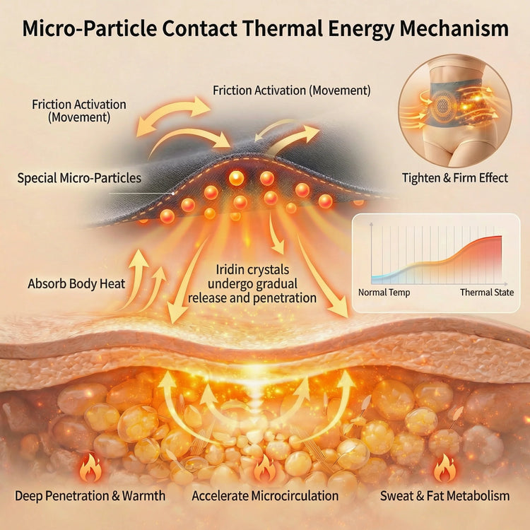 Micro-Particle Contact Thermal Energy Mechanism
