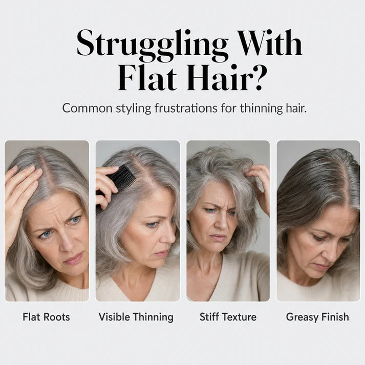 ⏳🔥LIMITED-TIME 73% OFF! ⏰Peach-Scented Volumizing & Setting Spray – Lightweight, Bouncy Hair & Long-Lasting Hold ✨