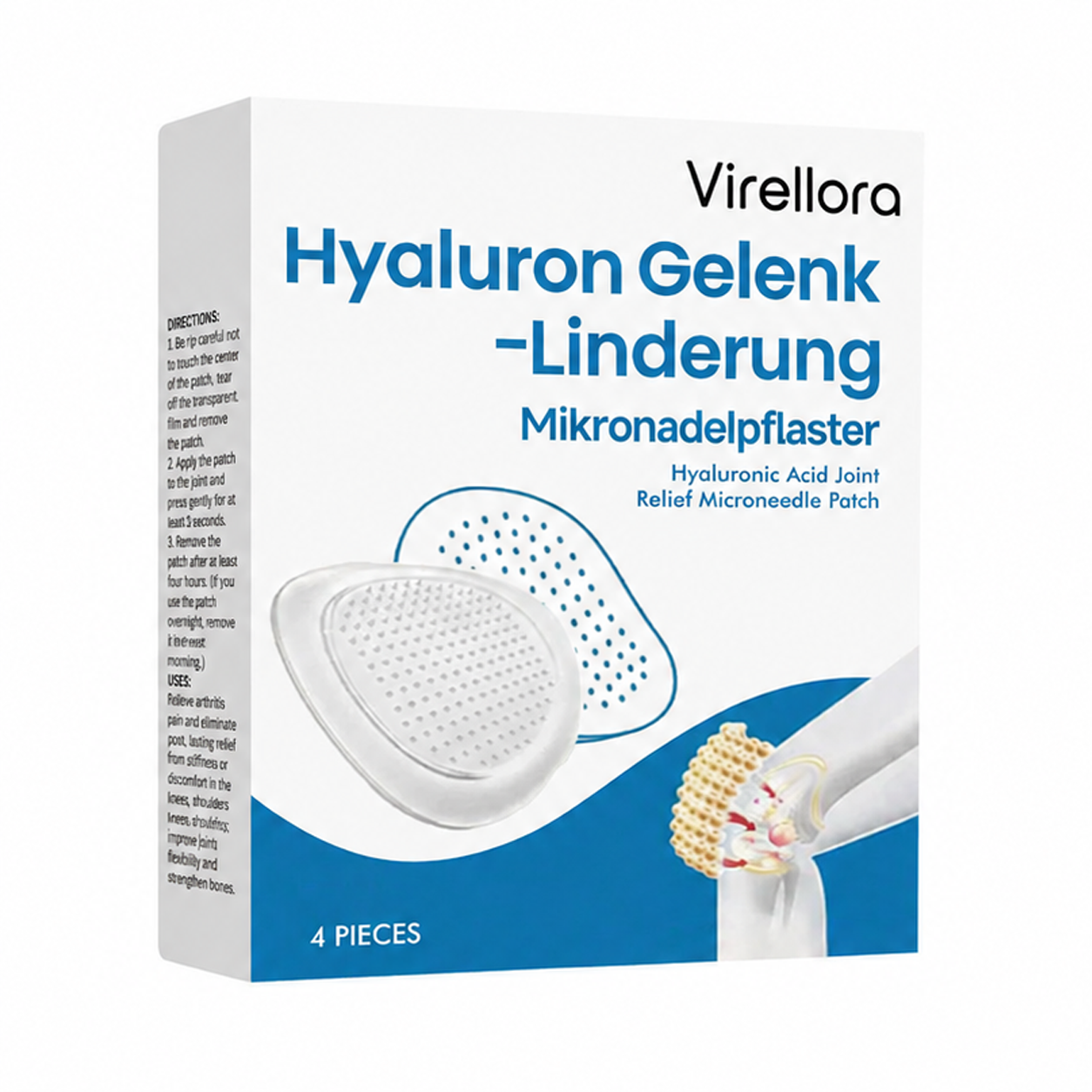 🔥 LAST DAY 60% OFF! - Virellora® Hyaluronic Joint Relief Microneedle Patch