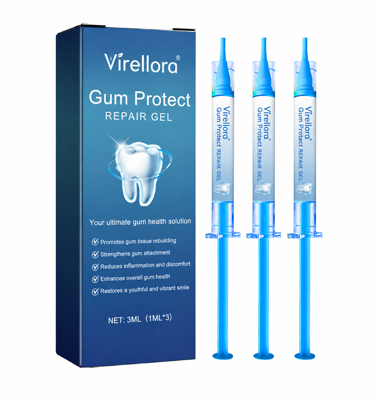 Virellora®Gum Protect REPAIR GEL ❗ BUY 1 GET 1 FREE | 🦷Support Healthy Gum Tissue