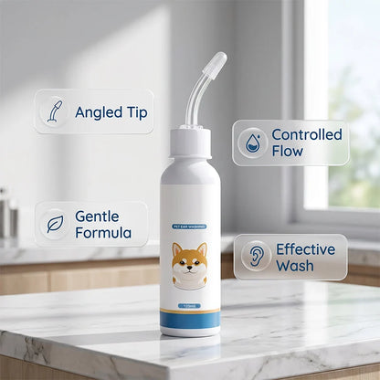 🐶🐱 Dog & Cat Ear Cleaner | Soothes Itchy Ears, Cleans Ear Wax & Discomfort 👂