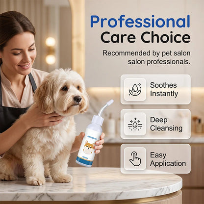 🐶🐱 Dog & Cat Ear Cleaner | Soothes Itchy Ears, Cleans Ear Wax & Discomfort 👂